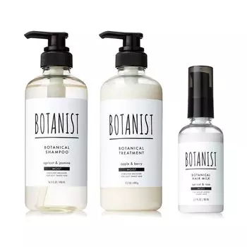 BOTANIST Botanical Hair Milk Set Shampoo Treatment Hair Milk Hair Treatment SDGs Out Bath Hair Care Bottle [Старый товар] [Влажный] Несмываемый Мужской Женский