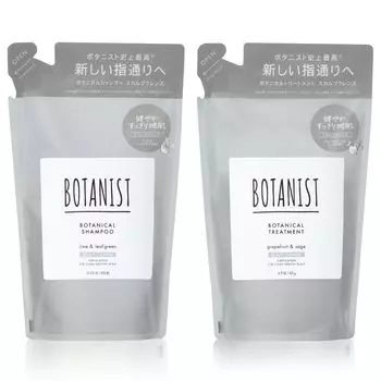 BOTANIST Ботанический шампунь Лечение Очищение Обновление Уход за волосами Уход за кожей Уход за кожей головы [Набор дополнительных средств] и [Набор для ухода за кожей головы] Растительного происхождения Не содержит силикона