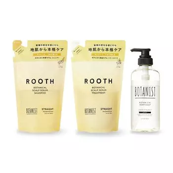 BOTANIST ROOTH Рассыпчатая растительная сыворотка для кожи головы Шампунь Лечебное мыло для тела Уход за кожей головы [Прямой] [Увлажненный]
