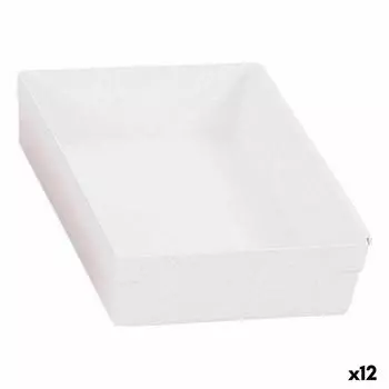 Bote Multiusage Modulaire Blanc 22,5 X 15,5 X 5,3 Cm (12 Units) TU