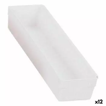 Bote Multiusage Modulaire Blanc 30,5 X 8 X 5,3 Cm (12 Units) TU