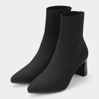 Ботильоны GU by Uniqlo с острым носком