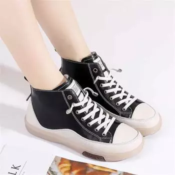 Ботильоны Hi Top High Cut женские высокие туфли женская обувь распродажа кроссовки спортивные мягкие короткие прогулки красовка 35