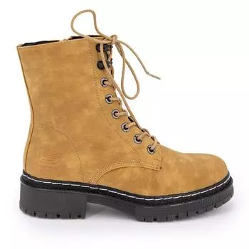 Ботильоны коньячного цвета на черной подошве женские DOCKERS BY GERLI 39 коричневый