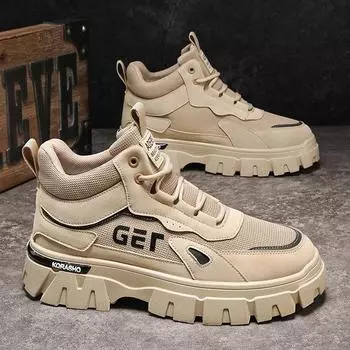 Ботильоны Лоферы Ткань Спортивная и досуговая обувь для мужчин Повседневные кроссовки Мужские кроссовки Походные ботинки Круглый носок Износостойкие 39 чёрный