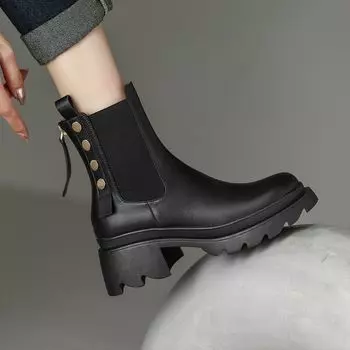 Ботильоны с заклепками, женские ботильоны с кисточками и коричневыми кожаными короткими ботинками для женщин, тренд 2024 года, дизайнерская распродажа класса люкс 35