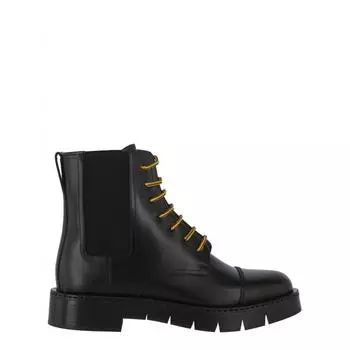 Ботильоны Salvatore Ferragamo Combat черный