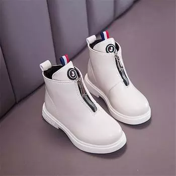 Ботильоны в британском стиле, ботинки на платформе, ботинки для девочек, обувь для девочек, детские ботинки, обувь 26 чёрный