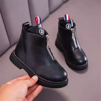 Ботильоны в британском стиле, ботинки на платформе, ботинки для девочек, обувь для девочек, детские ботинки, обувь 26 бежевый