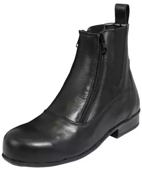 Ботинки Cavallo AR с боковыми вставками-гофре, защитные, черные, 37