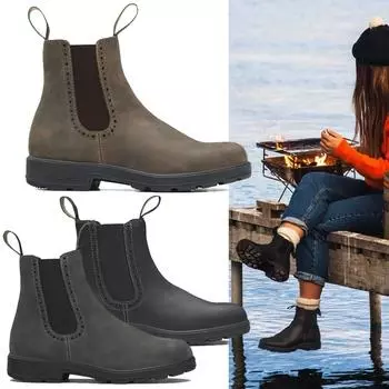 Ботинки челси бренда Whoholl, женские, ручной работы, деловые, черные, красные, без застежек, ковбойские сапоги из искусственной кожи, женские сапоги Sapato Masculino 2024 35 коричневый