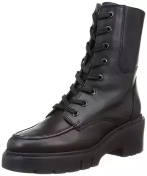 Ботинки Челси Tank Sole Lace Up Short Boots Black [Unisa] чёрный