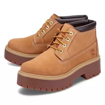 Ботинки Chukka Boots Premium Waterproof Platform PREMIUM WP PLATFORM CHUKKA A5RF9 Wheat cm [Timberland] Женские 24.0 коричневый