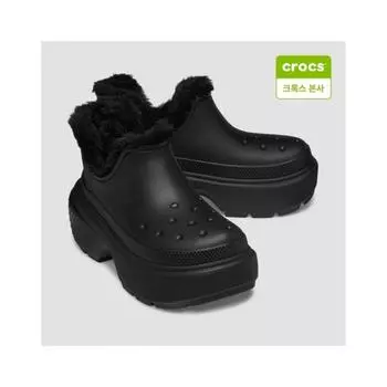 Ботинки Crocs Unisex Stomp Lined Shorty 210673 060 060 blackblack/M6W8