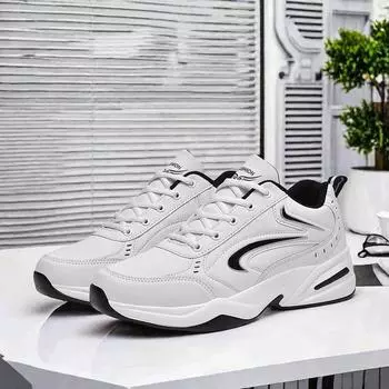 Ботинки для мужчин Airshoes Брендовые мужские кроссовки Люксовый бренд Высококачественная мужская спортивная обувь Повседневная зимняя мужская обувь Теннис 36 черный серый