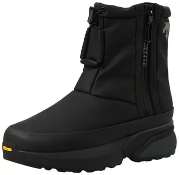 Ботинки для снега SL BV Ботинки зимние Защита от холода Vibram Mega Grip Водонепроницаемый дизайн HEATNAVI Теплоизоляция Vercera Ortholite Стелька BLK [DESCENTE]