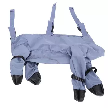 Ботинки для собак, леггинсы, водонепроницаемые, регулируемые штаны для собак с защитой ног для улицы XL M(for 4-6.5kg)