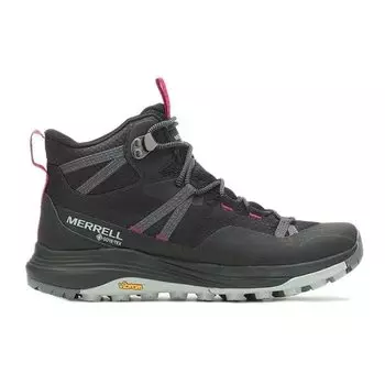 Ботинки для треккинга Siren 4 Mid Black [Merrell] Gore-Tex чёрный