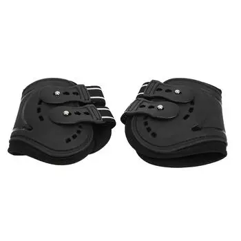 Ботинки для задних ног лошади, дышащие, ударопрочные, регулируемые, предотвращают скольжение, легкие, для путового сустава лошади L