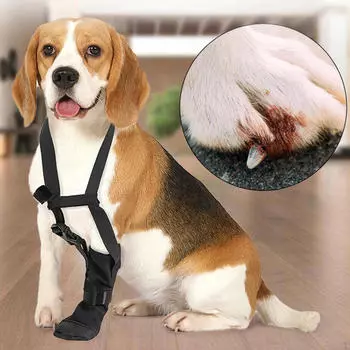 Ботинки для защиты лап собак, противоскользящие, для всех сезонов, дышащие, носки M