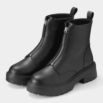 Ботинки GU by Uniqlo с молнией спереди+E 01 OFF WHITE/XXL