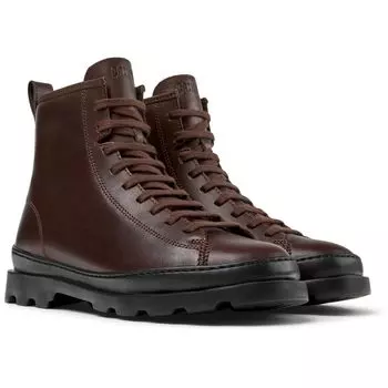 Ботинки легкие BRUTUS K400325 Темные [Camper] Шнуровка коричневые_T99