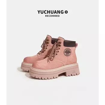 Ботинки Martin, ботинки Rhubarb, рабочие ботинки Pigskin 33 жёлтый