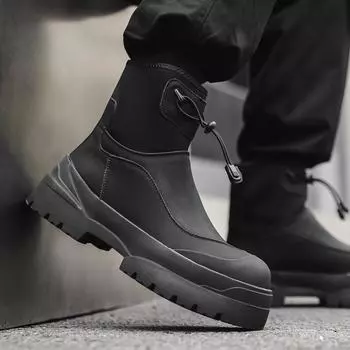 Ботинки Martin мужские на платформе с увеличенным голенищем британские походные ботинки с рукавами Chelsea 4722-J 38 белый