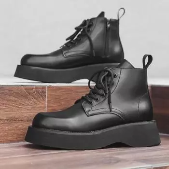 Ботинки Martin мужские, средние, повседневные, в стиле ретро, короткие, большие ботинки, британские, инструментальные, 66591-R 38