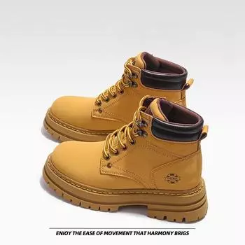 Ботинки Martin Рабочие ботинки Обувь для походов на открытом воздухе Ботинки Rhubarb 33 жёлтый