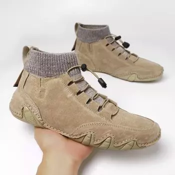 Ботинки Martin унисекс LDECK с высоким берцем и отверстием для носка — большой размер, повседневный дизайн с изображением осьминога 39