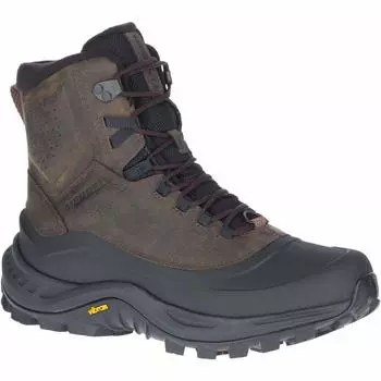 Ботинки мужские Merrell Thermo Overlook 2 Mid Waterproof Snow Seal 7, коричневые, коричневый