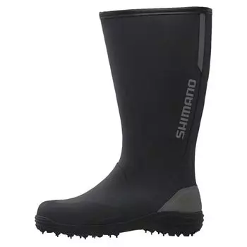 Ботинки на молнии черные 2XL [Shimano] (Подошва с шипами) ФБ-040Х чёрный