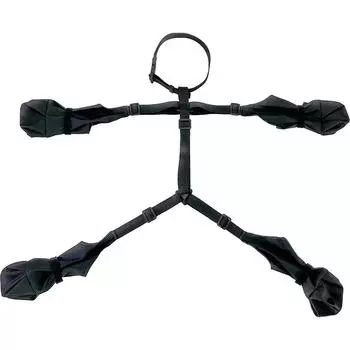 Ботинки на подтяжках для собак, водонепроницаемые, нескользящие, для защиты лап домашних животных, регулируемые, для ходьбы, ботинки, чехол для ног щенка, товары для улицы XS чёрный