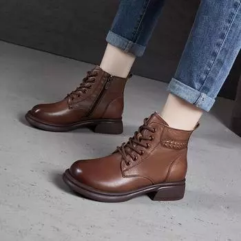 Ботинки с мягкой подошвой Ботинки Martin 35 чёрный