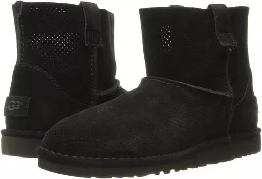 Ботинки W CLASSIC UNLINED MINI PERF черные US [UGG] женские 05(22см) чёрный