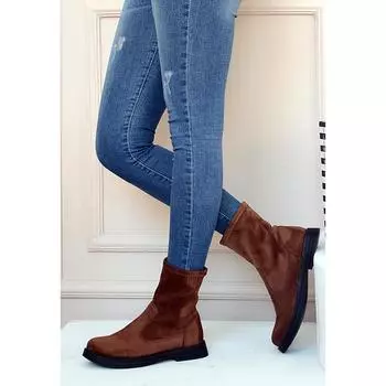 Ботинки женские эластичные с нескользящей подошвой 020-5115-22Замша