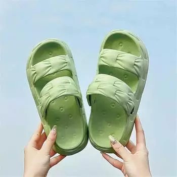 Ботинки женские с открытым носком и открытой спиной, размер 33, белые сандалии для девочек, туфли, тапочки, тапочки, кроссовки, спортивные, для тренировок 5