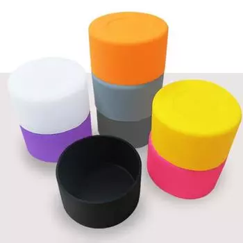 Ботинок для бутылки, противоскользящий, против ожогов, яркий цвет, полезный, кружка для воды на 12–24 унции, нижний рукав с защитой от ожогов для кухни