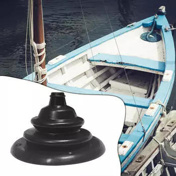 Ботинок для троса для лодки Легко устанавливается, водонепроницаемый, прочный, 105 мм, универсальная защитная пленка для чёрный