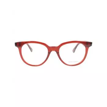 Bottega Veneta Круглая оправа Ацетат Оптические оправы Бордовый Бордовый Прозрачный One Size