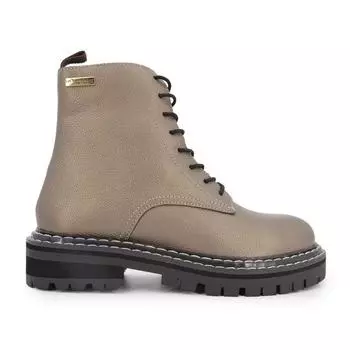 Bottines cuir grain reine avec lacets Femme LES TROPEZIENNES PAR M.BELARBI 36 бронзовый