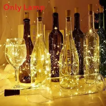 Bottle Lights Led Corks 20 Leds 2 M Lights Diy Party Decoration Solar Energy Warm White