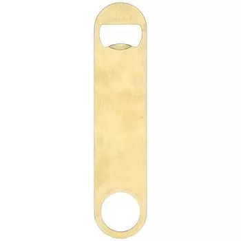 Bottle Opener Thickened Stainless Steel Beer Bottle Opener for Bar Bartenders HouseholdGold золотой