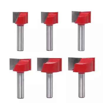 Bottom Cleaning Bit Waterproof Durable Wear-resistant Engraving Router Bits Rustproof Portable Woodworking Tool