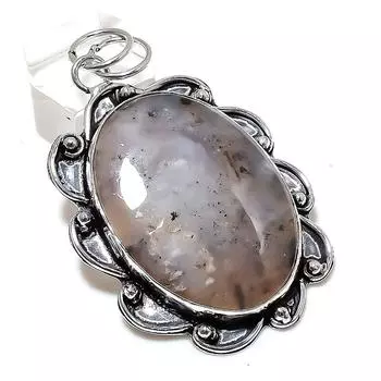 Boulder Opal Gemstone Handmade 925 Sterling Silver Jewelry Pendant 2.56 S4g58