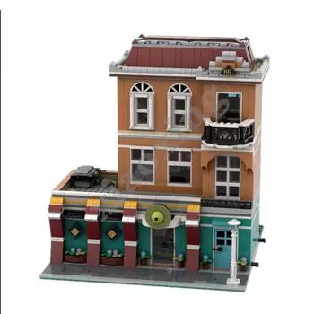 Боулинг из березы, подходит для книжного магазина, альтернативные строительные детали, строительные блоки, игрушки, подарок