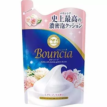 Bouncia Body Soap Airy Bouquet Scent Refill 400 мл x 4 шт. в наборе