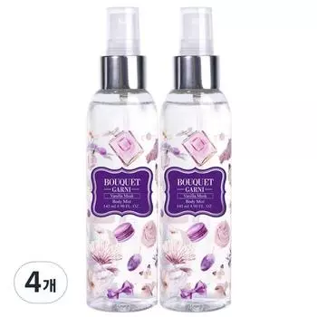 Bouquet Garni Body Mist Vanilla Musk, 145ml, 4 pieces