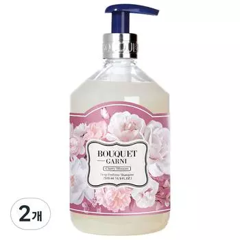 Bouquet Garni Deep Perfume Shampoo Cherry Blossom, 500ml, 2 units